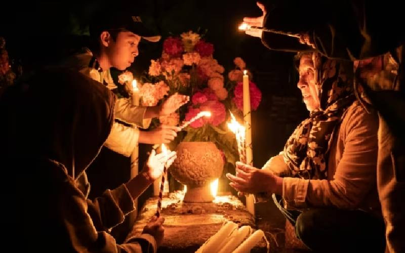 Day of the dead in Mexico is celebration for the 5 senses