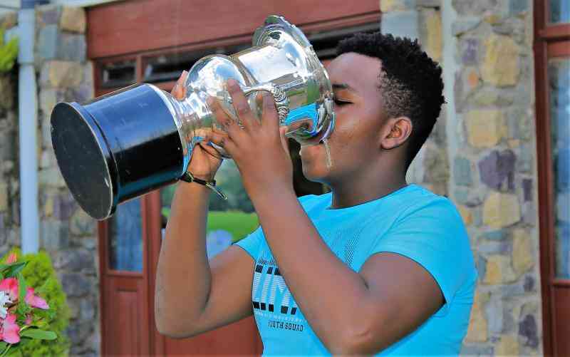 Mwangi quenches his thirst with big win