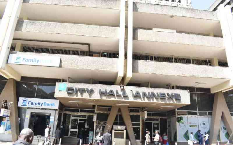 Military, police and prisons owe City Hall Sh2.7 billion in land rates, Sakaja