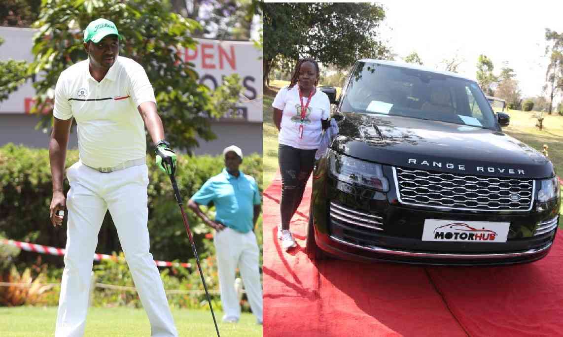 Sweat, heat and tremble as golfers battle for Sh18 million Range Rover