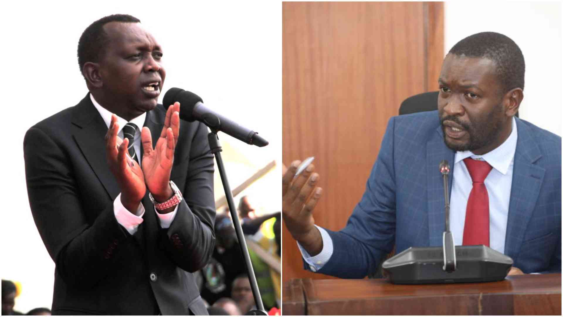 Oscar Sudi rubbishes Edwin Sifuna's intelligence, says his IQ is higher: "You are nothing"