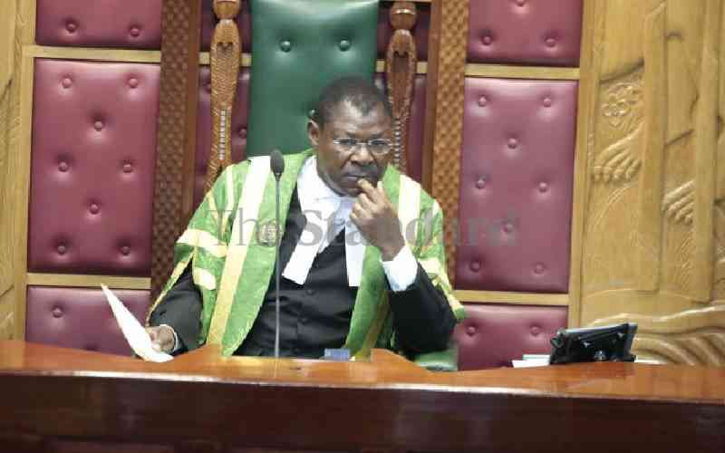 Wetangula warns Committee Chairpersons against skipping house sessions