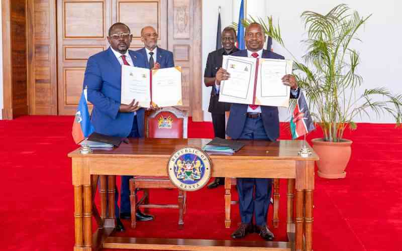 Kenya and Haiti sign deal on deployment of 1,000 police officers
