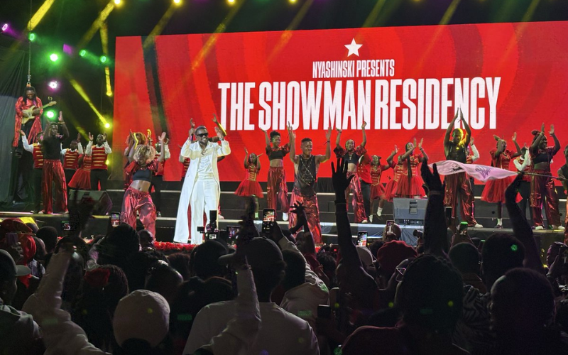 Nyashinski's 'Showman Residency' sets new gold standard for live artistry