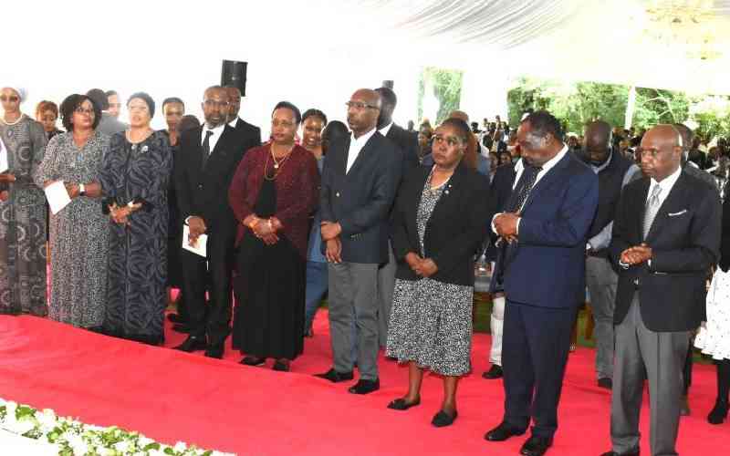 Family, friends celebrate the life of June Moi at Sunday service