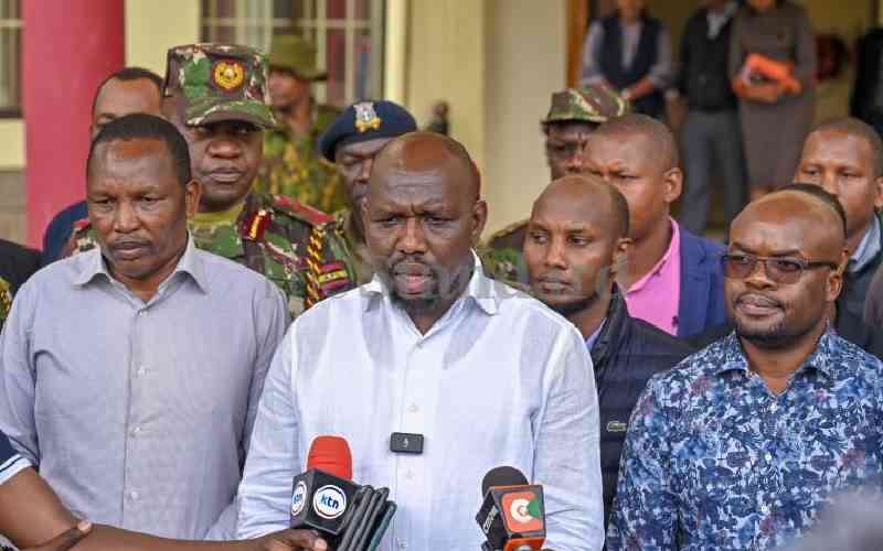 Murkomen says not sure of Jubaland forces presence in Mandera