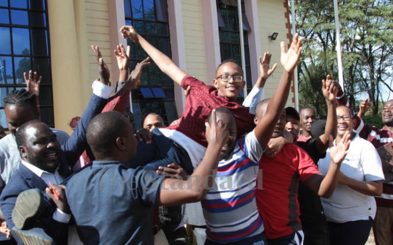 Top scorers in KCSE examination share their dreams, aspirations