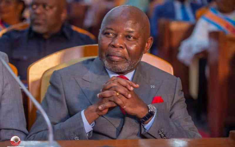 Powerful DR Congo parliament president in ruling party's sights resigns