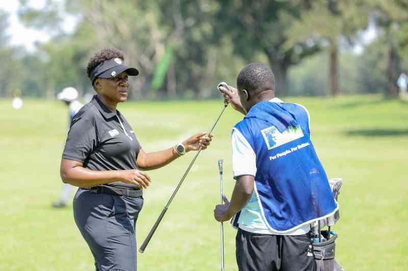 Riaro and Osike lead Nyanza team to golf series grand finale