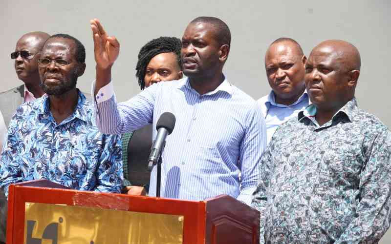 Sifuna and Osotsi want clarity on pay for protest victims