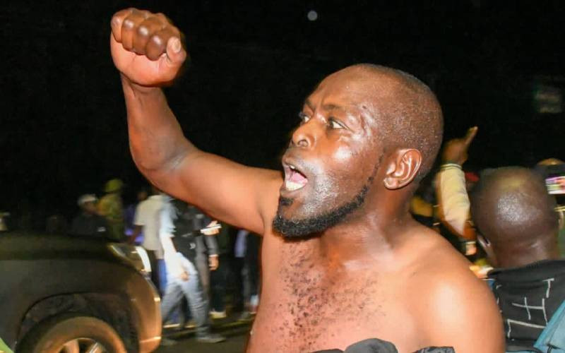 Jubilant DCP supporters flood Ol Kalou streets as vote tallying continues
