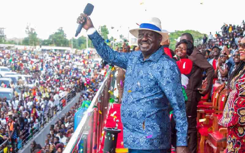 Raila faults Ruto's policies, calls for protests