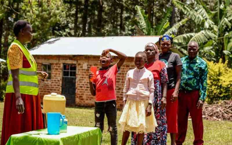 Study: Suckling children at risk of bilharzia too