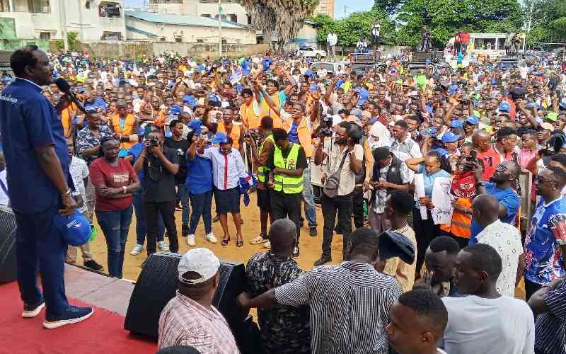 Kalonzo accuses IEBC of ignoring opposition concerns over polln preparedness