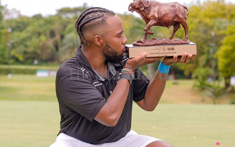 Kibugu celebrates back-to-back victories in Sunshine Tour