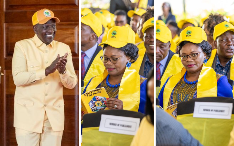 PHOTOS: Gathoni Wamuchomba attends UDA NGC meeting, hours after slamming Gachagua