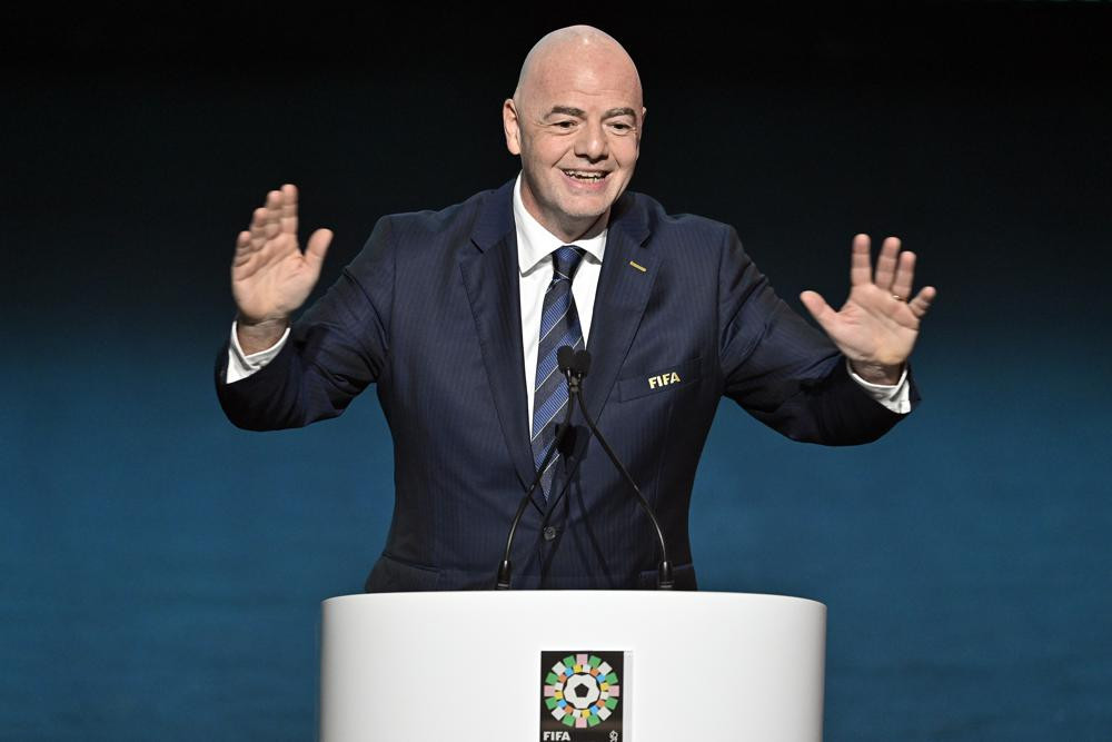 2 days to go! Infantino unopposed to get 4 more years as FIFA president