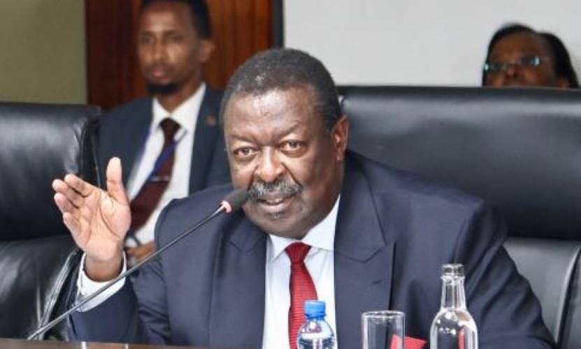 Mudavadi's office to start national project verification