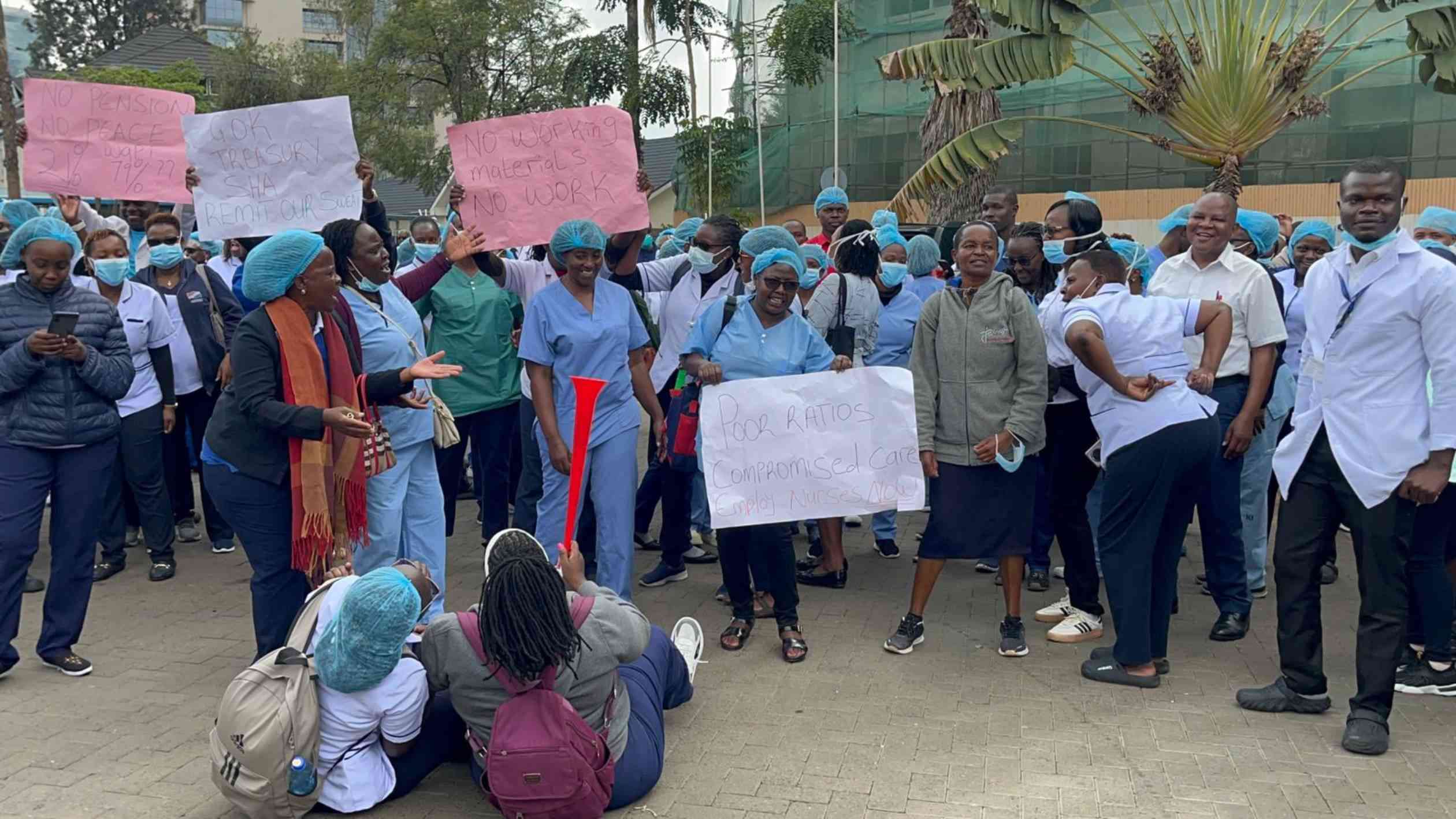 KNH nurses strike over pay delays and staff shortages