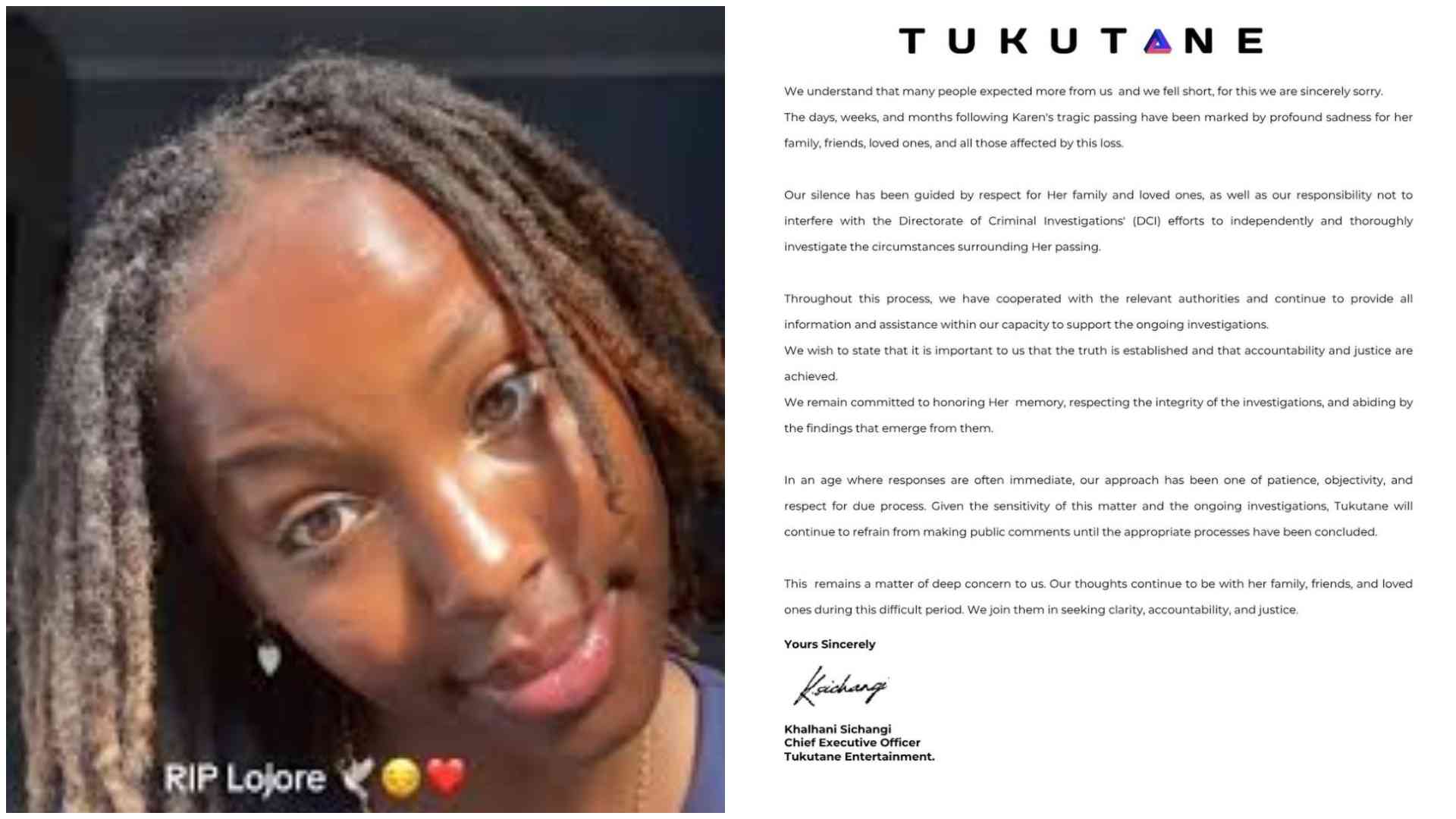 Tukutane Entertainment breaks silence months after fatal Nyayo Stadium stampede