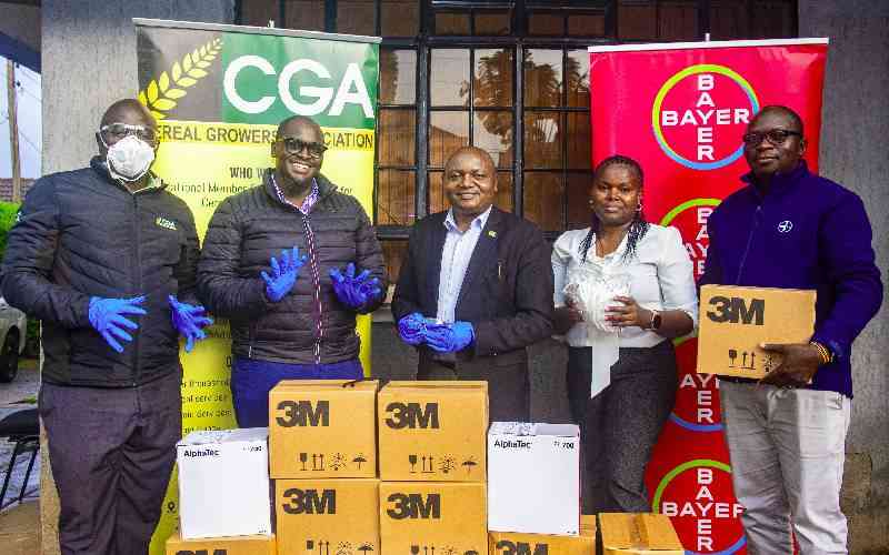 Farmers to benefit from personal protective equipment to boost crop safety