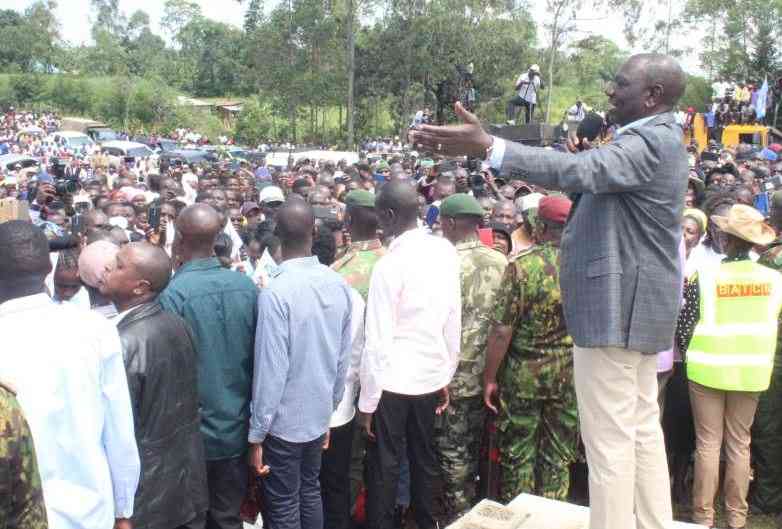 I will not hand over power to opposition, they lack plan- Ruto