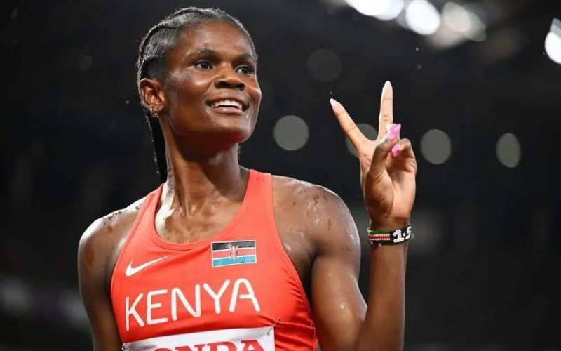 Kenya's Odira wins world 800m gold