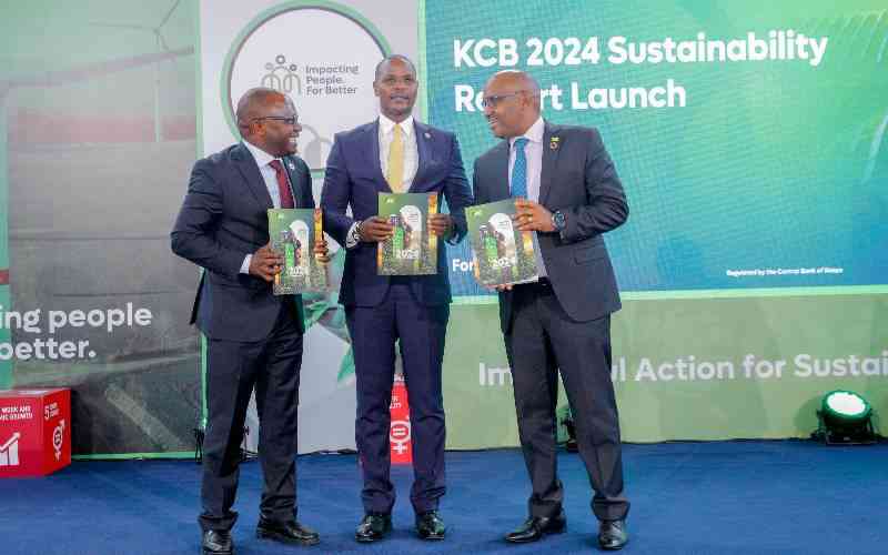 KCB Group commits Sh53b to green finance projects