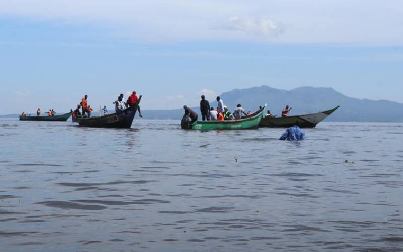 Grief as fisherman drowns in Lake Victoria