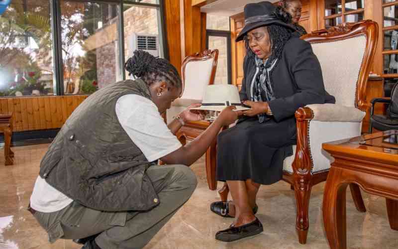 From 'Chogo' (last-born) to senator? Winnie Odinga steps into her own political spotlight