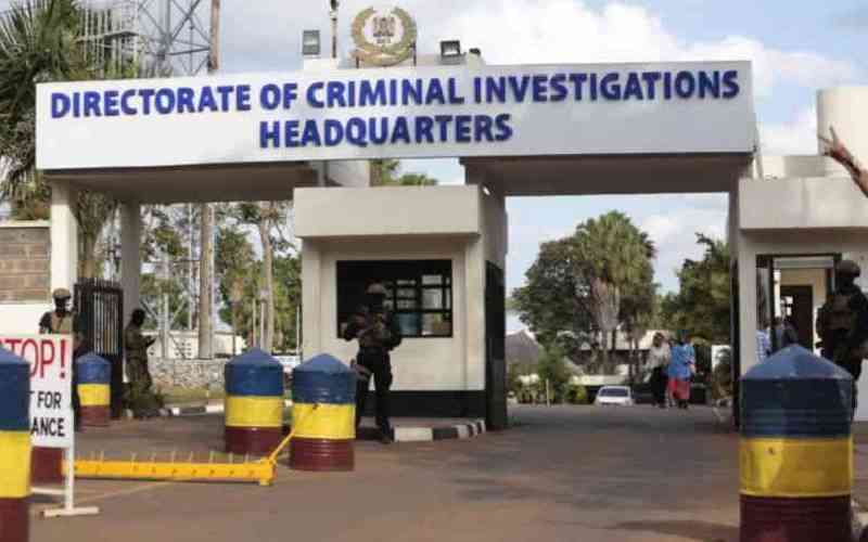 DCI accused of shielding cartel that defrauded trader Sh10m