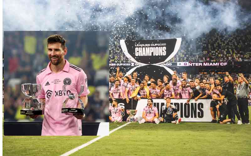 Messi wins 44th title after guiding Inter Miami to Leagues Cup triumph