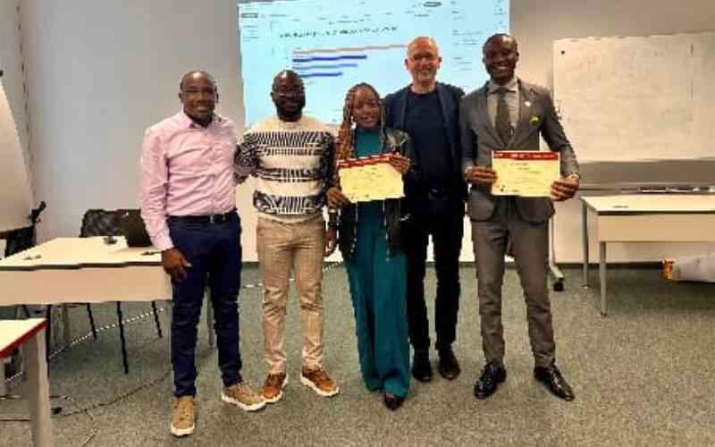 Kenya students shine in Germany with EcoBlu innovation