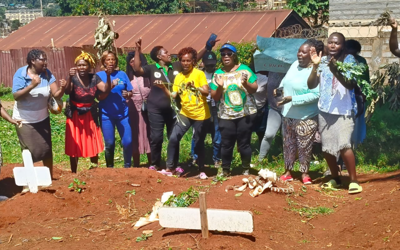 Grieving mothers lead Dagoretti South protest against alcohol-related deaths