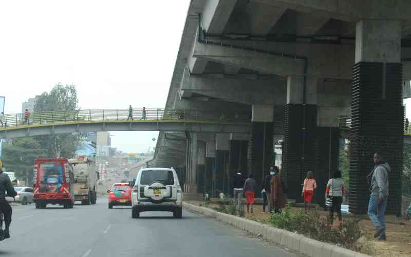 Mombasa Road to close for footbridge construction, KENHA warns