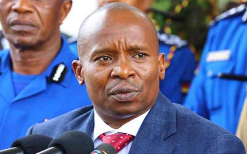 Violence has no place in politics, Kindiki says after church attack