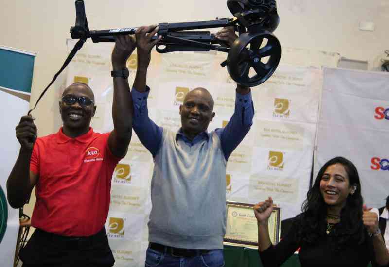 Former athletics star Kataron triumphs in Eldoret golf series