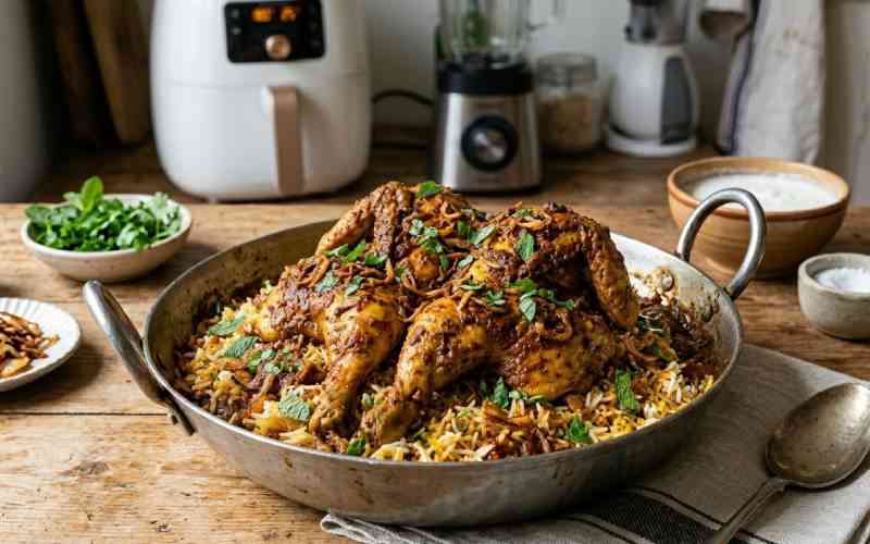 Easy recipe: Whole chicken biryani