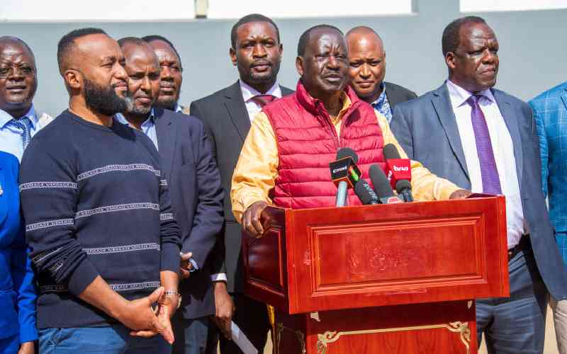 How Raila Odinga silenced succession talk in ODM