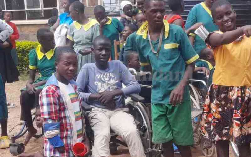 Special needs school disabled by lack of finances and support