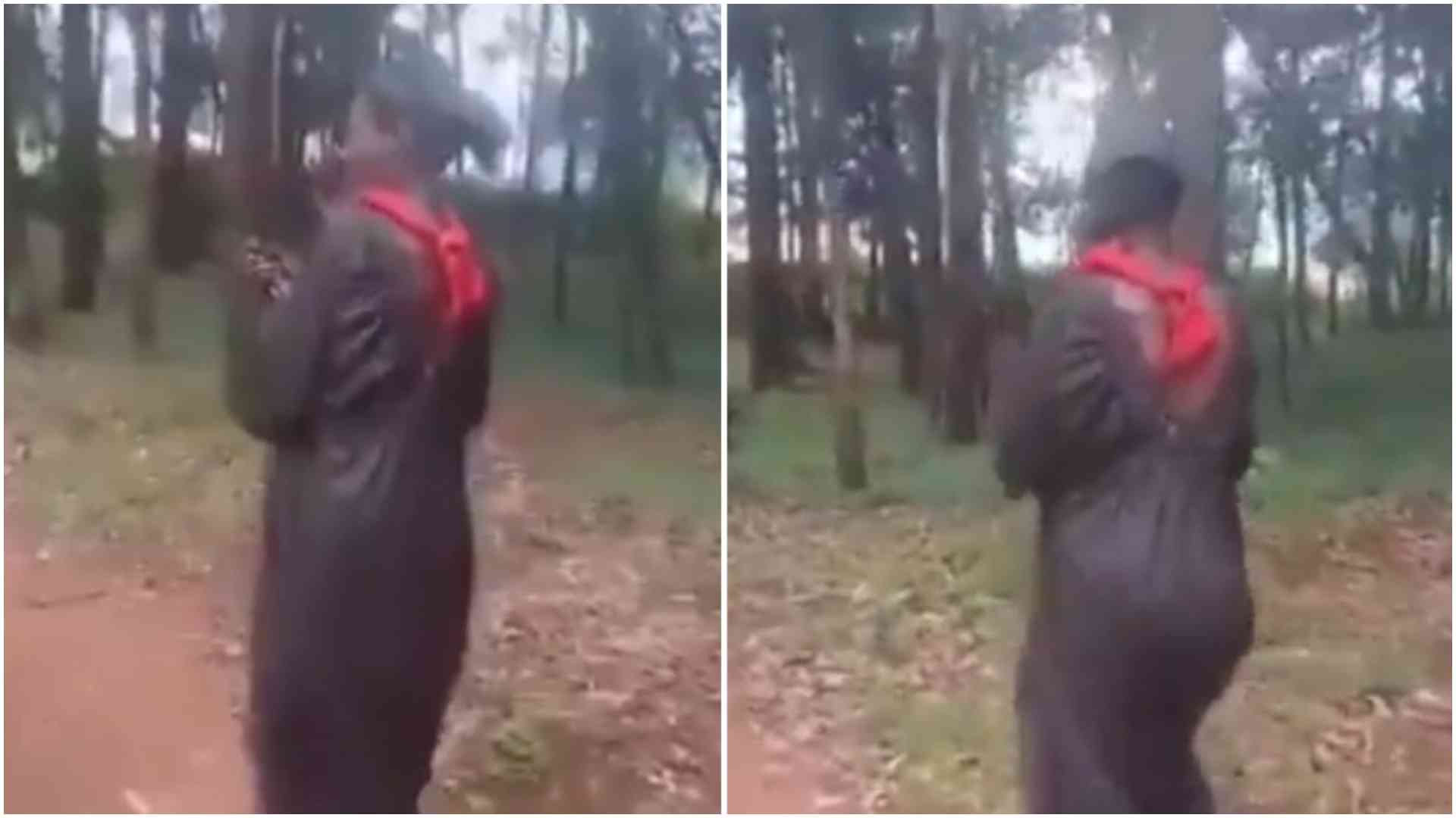Graduation Gown, Bare Feet: Disturbing video of Egerton graduate roaming Kisii streets sparks concern