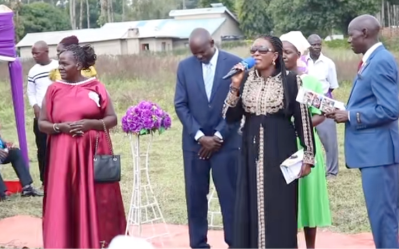 VIDEO: Teso South MP Mary Emaase heckled at funeral after mentioning Raila Odinga