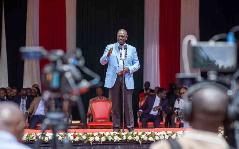 Ruto promises to construct 30 classrooms to decongest Njiiri Secondary