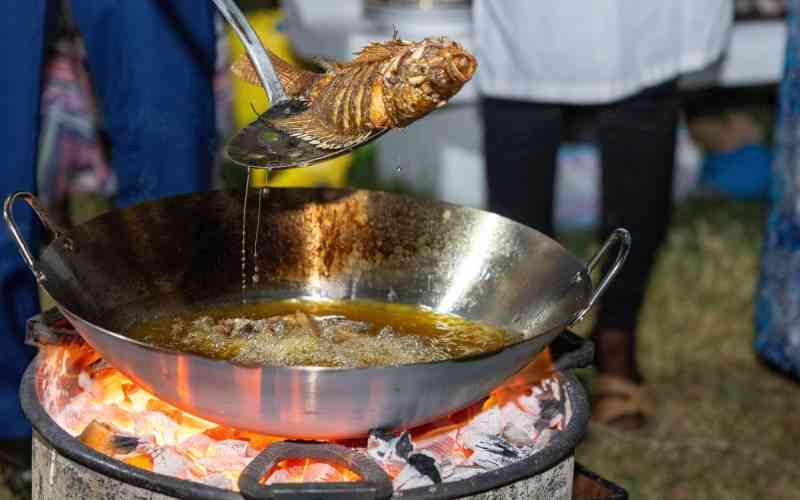 'Fish diplomacy:' Ruto serves up politics and tilapia in Homa Bay