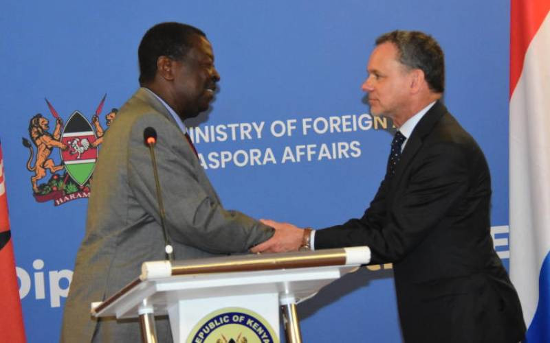 Mudavadi in Washington to cement Kenya and US ties