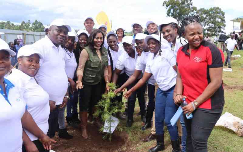 Fruit tree nursery boosts climate change response in West Pokot