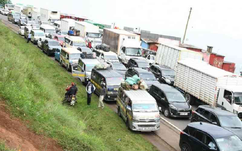 Motorists warned of traffic disruption along NairobiMaai Mahiu Road