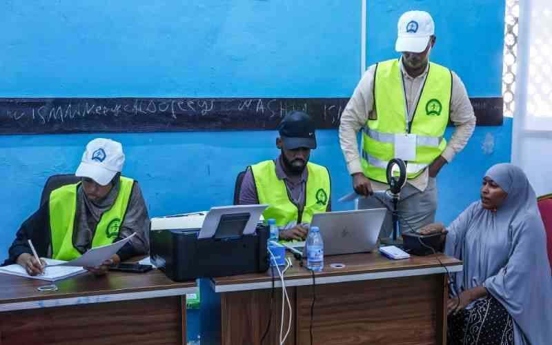 Historic voter registration underway in Mogadishu