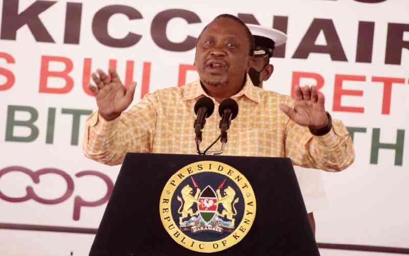 President Kenyatta: I'll not fight back any more