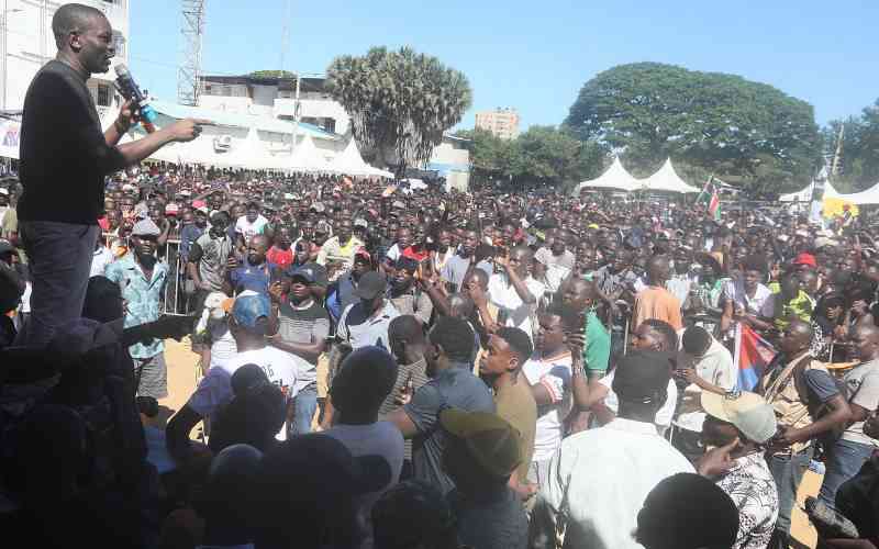 Linda Mwananchi rally signals 2027 ambitions